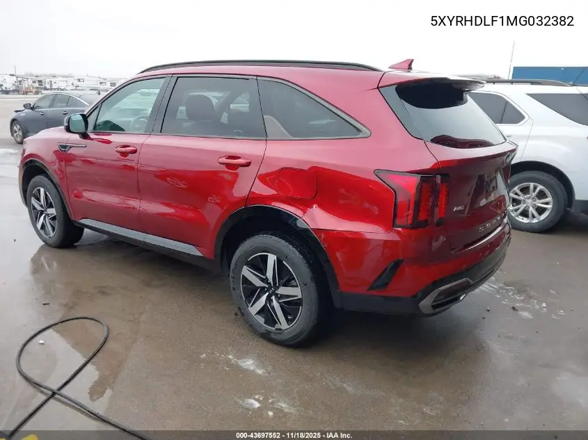 5XYRHDLF1MG032382 2021 Kia Sorento Ex