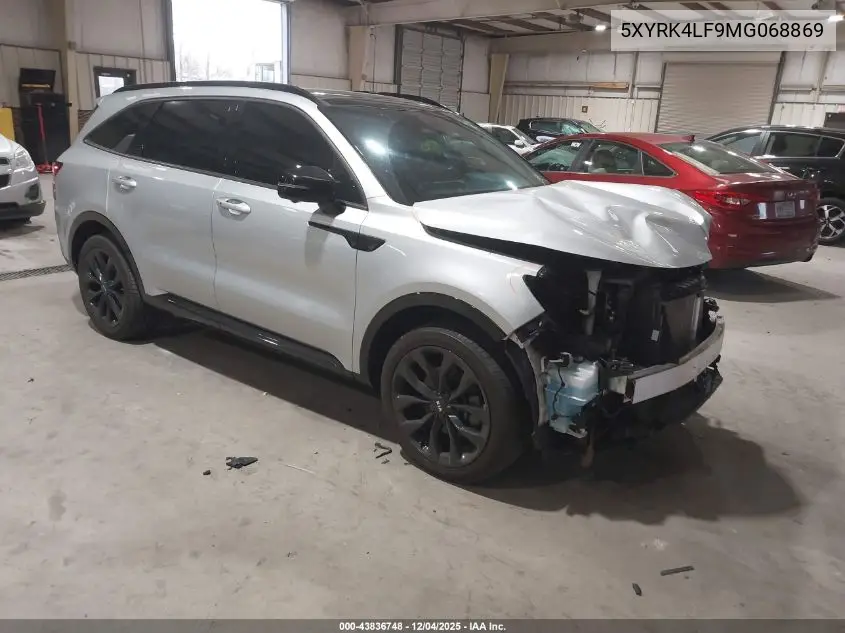 5XYRK4LF9MG068869 2021 Kia Sorento Sx Prestige