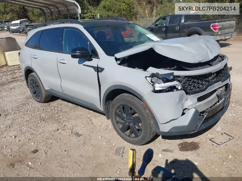 5XYRLDLC7PG204214 2023 Kia Sorento X-Line S