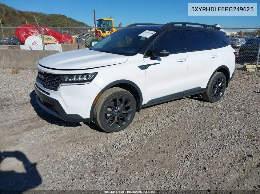 5XYRHDLF6PG249625 2023 Kia Sorento X-Line Ex
