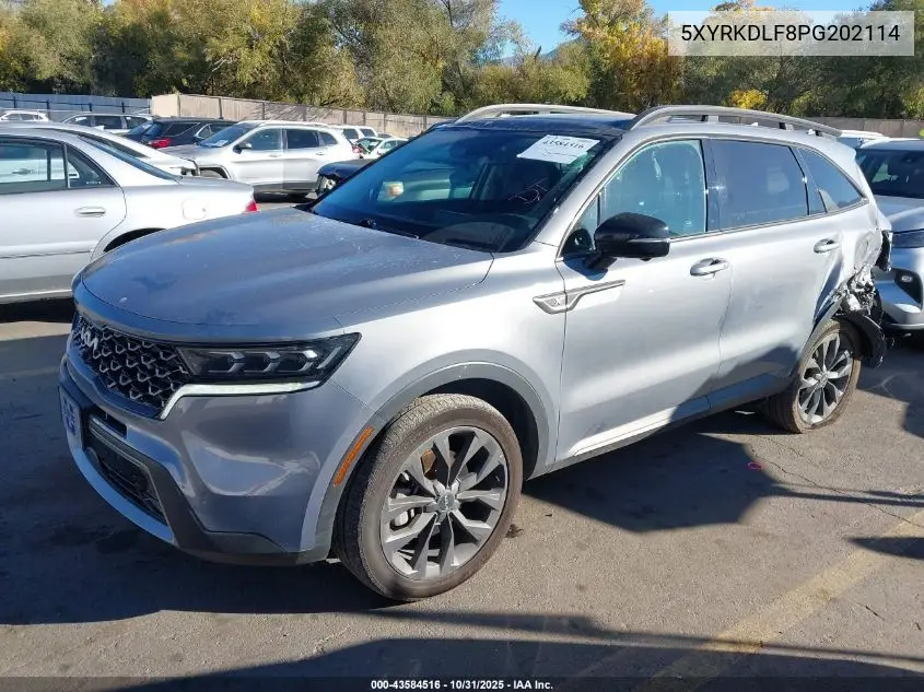 5XYRKDLF8PG202114 2023 Kia Sorento X-Line Sx Prestige