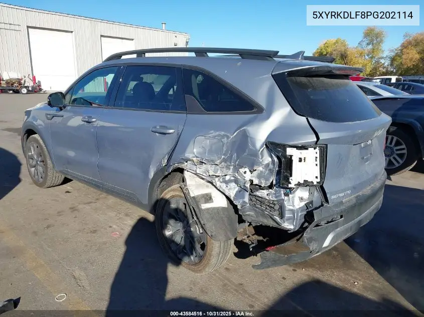 5XYRKDLF8PG202114 2023 Kia Sorento X-Line Sx Prestige