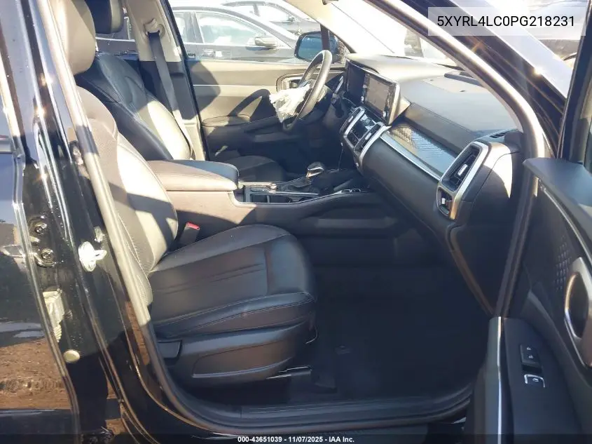 5XYRL4LC0PG218231 2023 Kia Sorento S