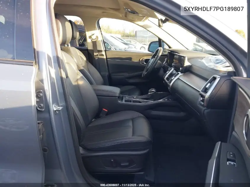5XYRHDLF7PG189807 2023 Kia Sorento X-Line Ex