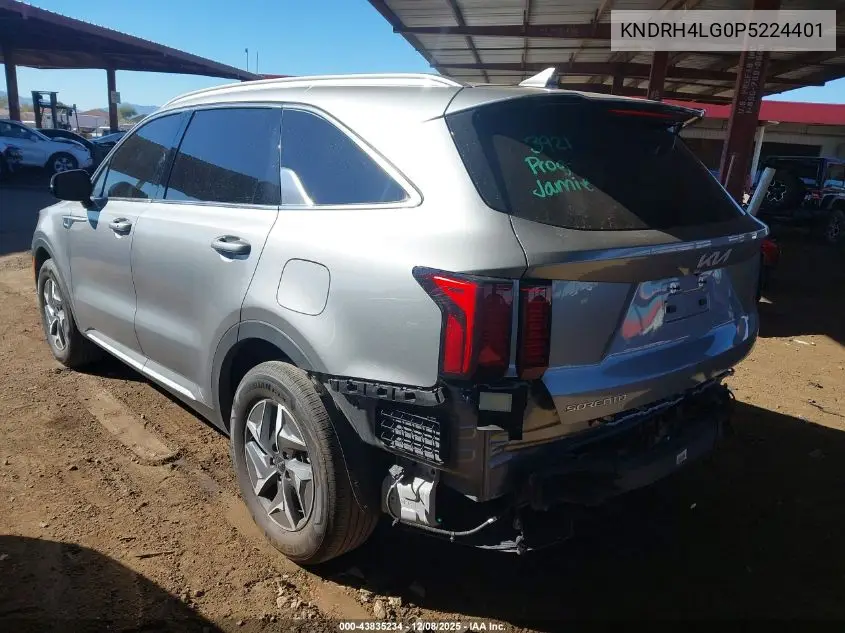 KNDRH4LG0P5224401 2023 Kia Sorento Hybrid Ex