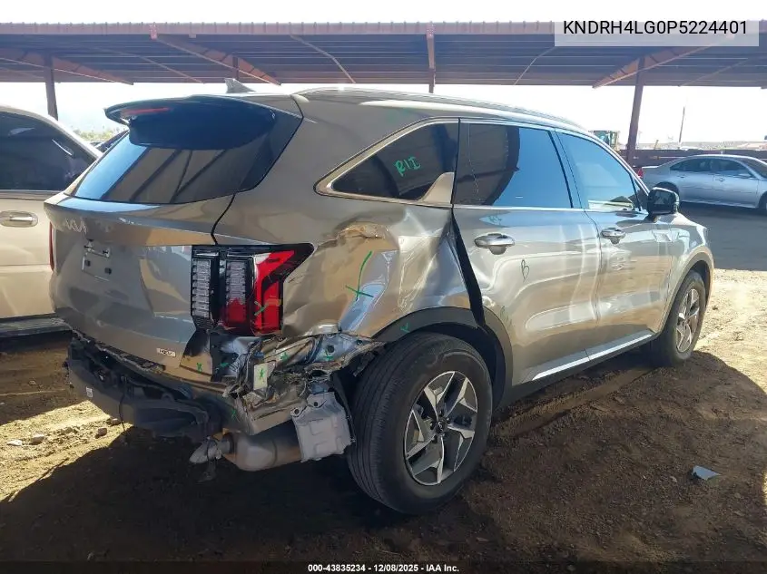 KNDRH4LG0P5224401 2023 Kia Sorento Hybrid Ex