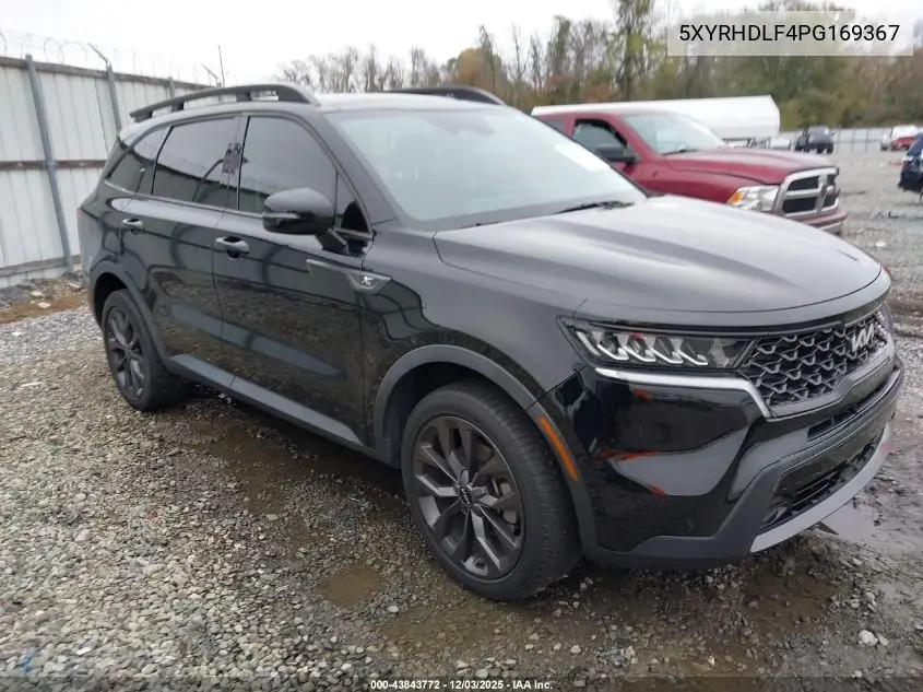 5XYRHDLF4PG169367 2023 Kia Sorento X-Line Ex