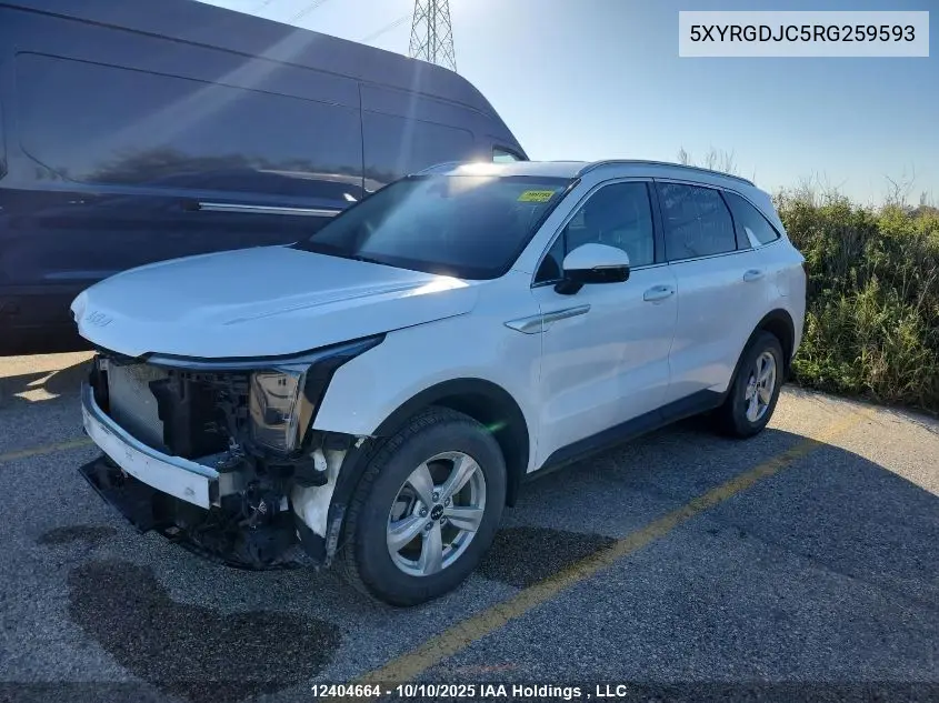5XYRGDJC5RG259593 2024 Kia Sorento Lx