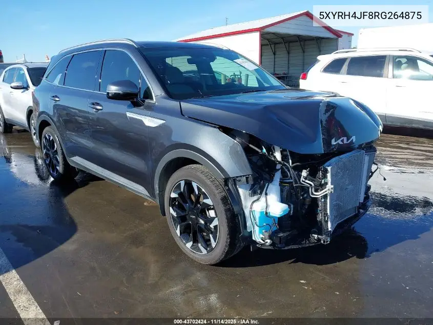 5XYRH4JF8RG264875 2024 Kia Sorento Ex