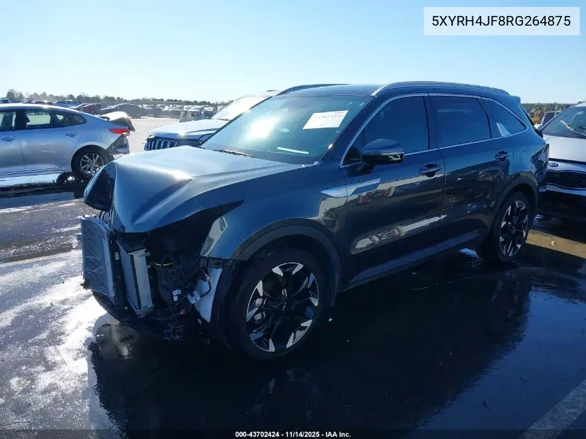 5XYRH4JF8RG264875 2024 Kia Sorento Ex