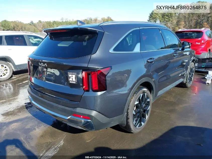 5XYRH4JF8RG264875 2024 Kia Sorento Ex