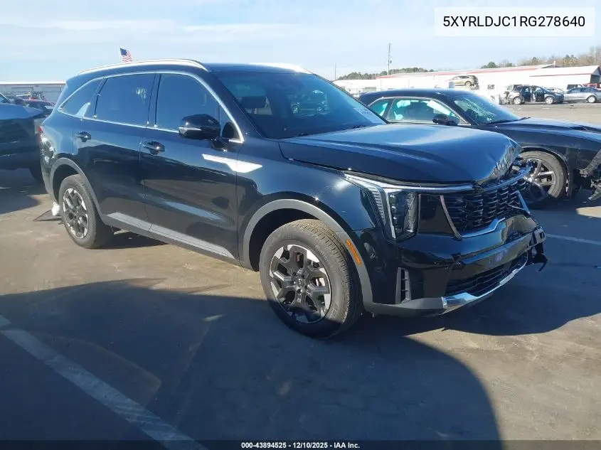 5XYRLDJC1RG278640 2024 Kia Sorento S