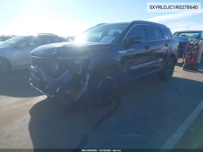 5XYRLDJC1RG278640 2024 Kia Sorento S