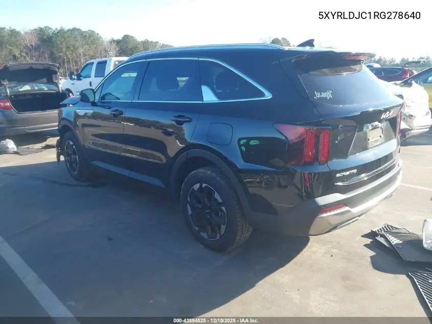 5XYRLDJC1RG278640 2024 Kia Sorento S