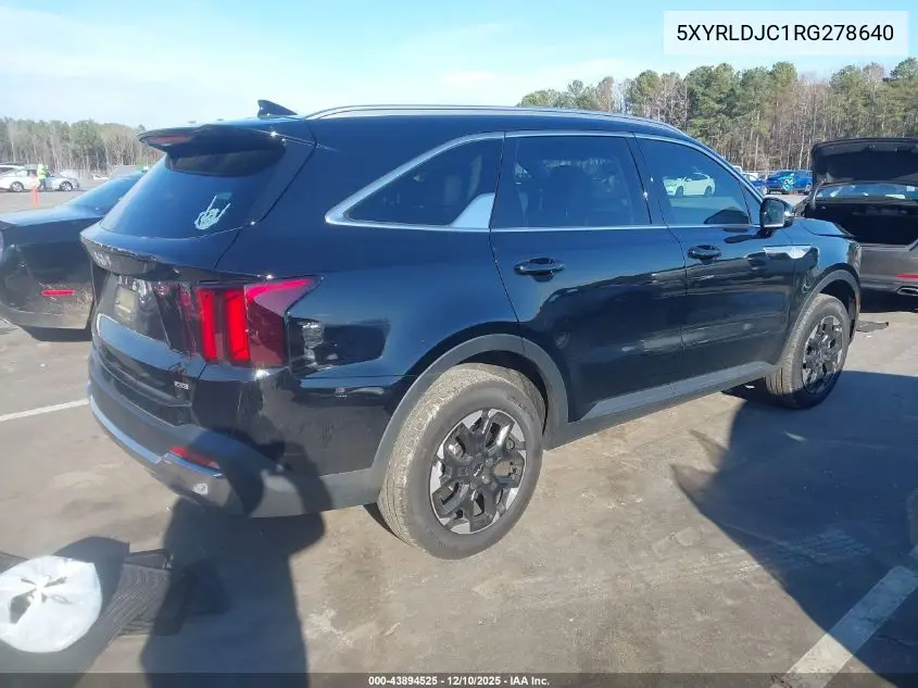 5XYRLDJC1RG278640 2024 Kia Sorento S