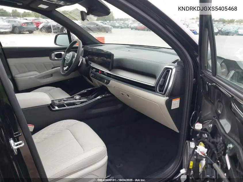 KNDRKDJGXS5405468 2025 Kia Sorento Hybrid Sx Prestige