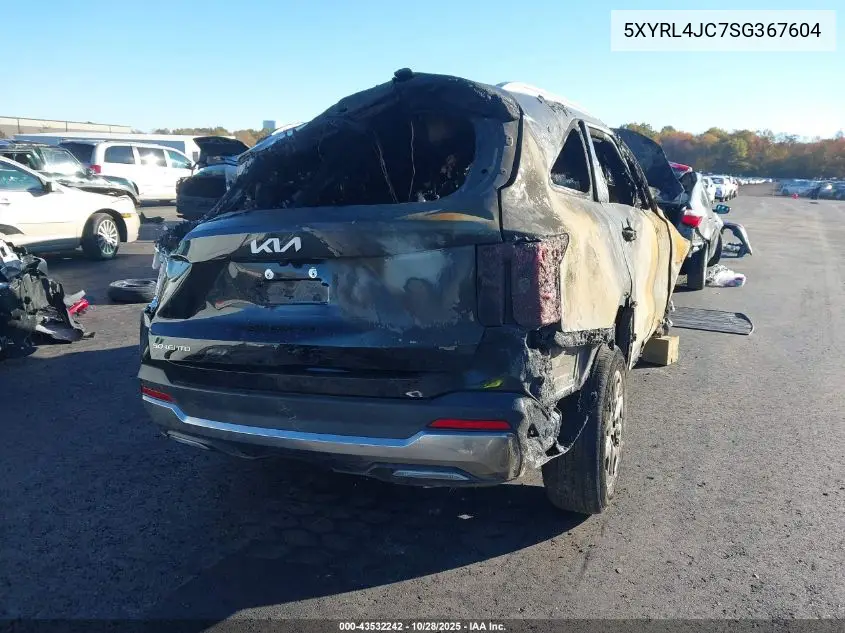 5XYRL4JC7SG367604 2025 Kia Sorento S