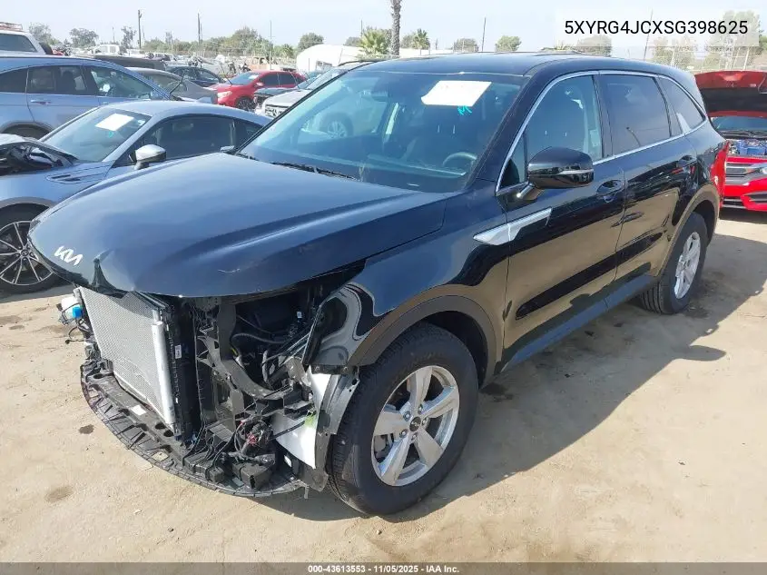 5XYRG4JCXSG398625 2025 Kia Sorento Lx