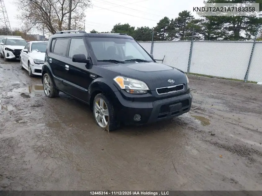 KNDJT2A21A7183358 2010 Kia Soul