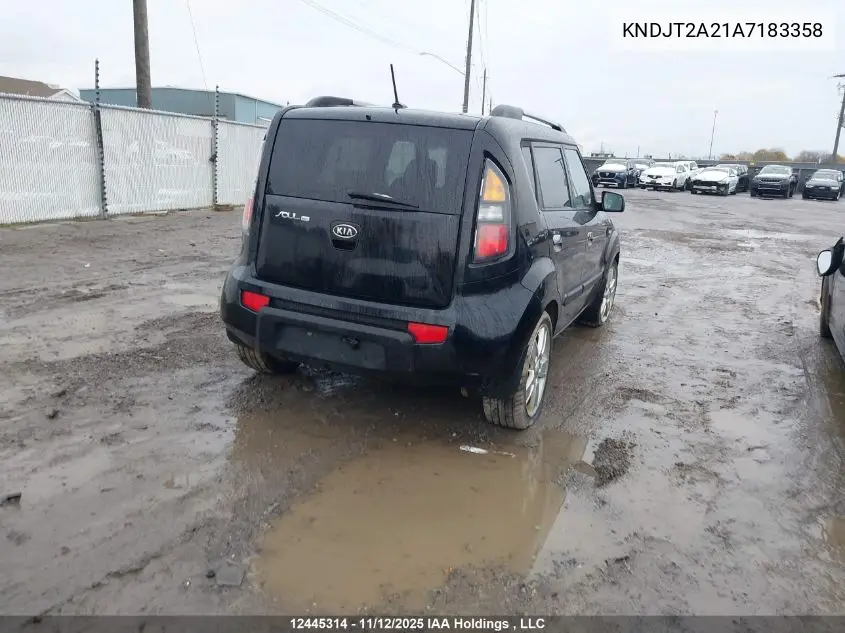 KNDJT2A21A7183358 2010 Kia Soul