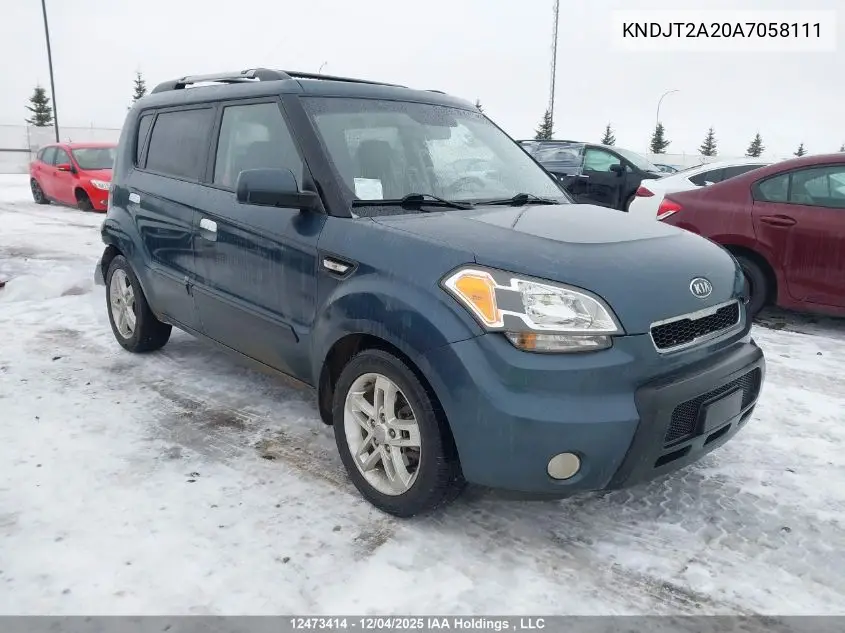 KNDJT2A20A7058111 2010 Kia Soul +/!/Sport