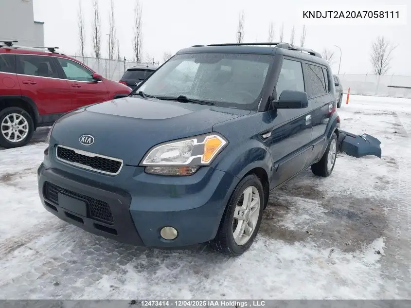 KNDJT2A20A7058111 2010 Kia Soul +/!/Sport