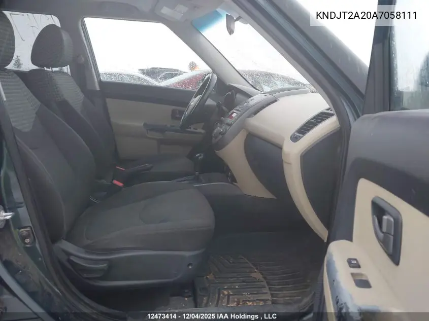 KNDJT2A20A7058111 2010 Kia Soul +/!/Sport
