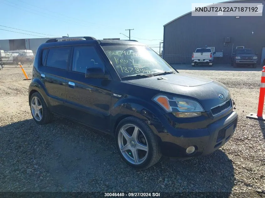 KNDJT2A22A7187192 2010 Kia Soul +/!/Sport