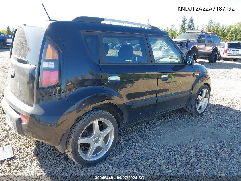 KNDJT2A22A7187192 2010 Kia Soul +/!/Sport