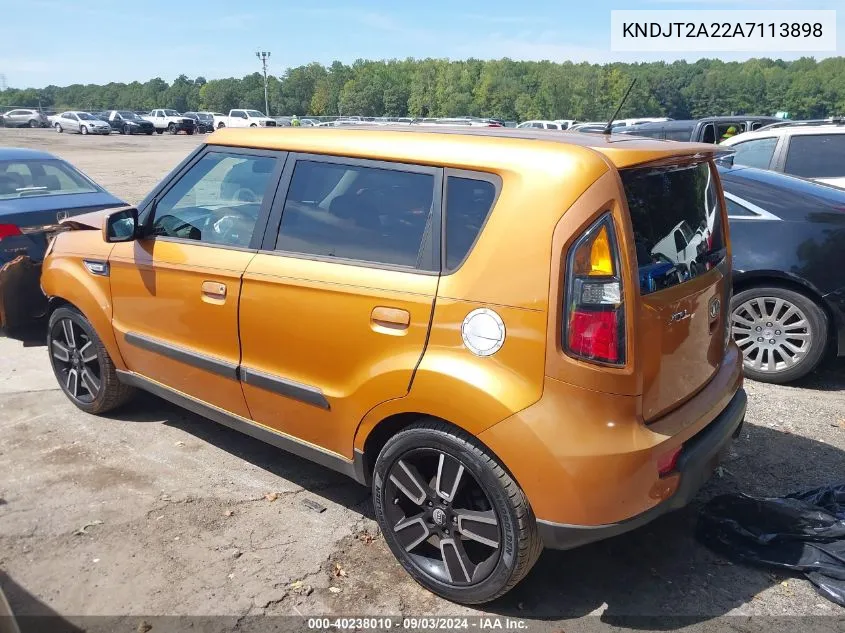 KNDJT2A22A7113898 2010 Kia Soul +