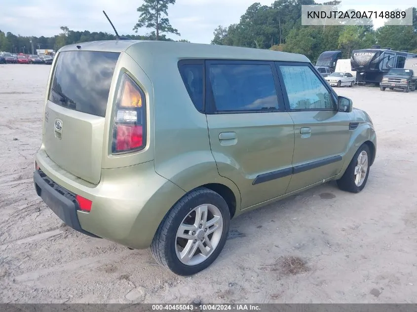 KNDJT2A20A7148889 2010 Kia Soul +