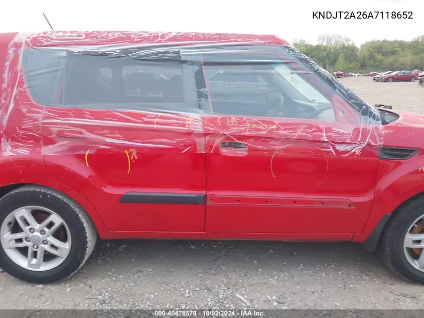 KNDJT2A26A7118652 2010 Kia Soul +