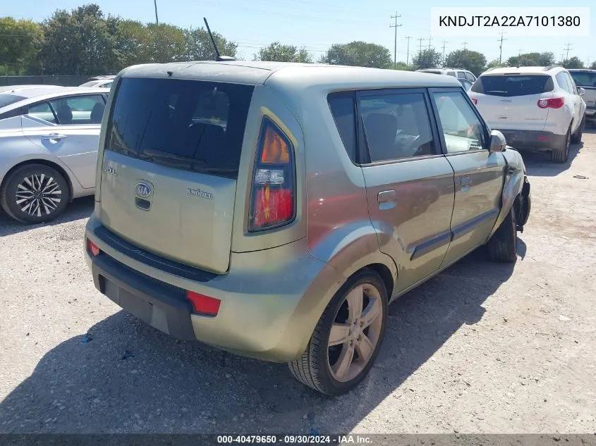 KNDJT2A22A7101380 2010 Kia Soul !