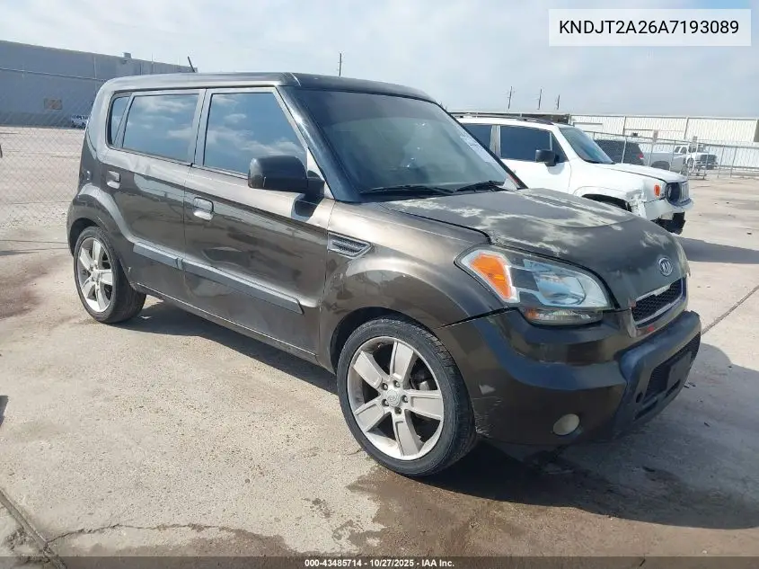 KNDJT2A26A7193089 2010 Kia Soul !