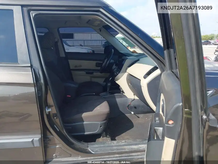 KNDJT2A26A7193089 2010 Kia Soul !