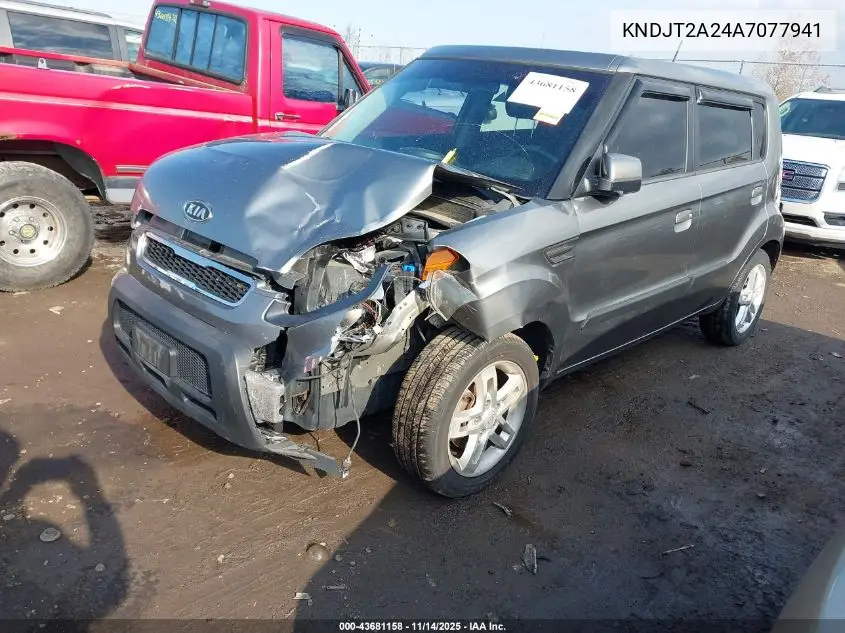 KNDJT2A24A7077941 2010 Kia Soul +