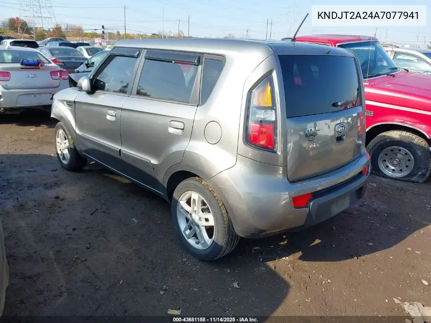 KNDJT2A24A7077941 2010 Kia Soul +