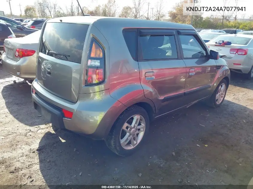 KNDJT2A24A7077941 2010 Kia Soul +
