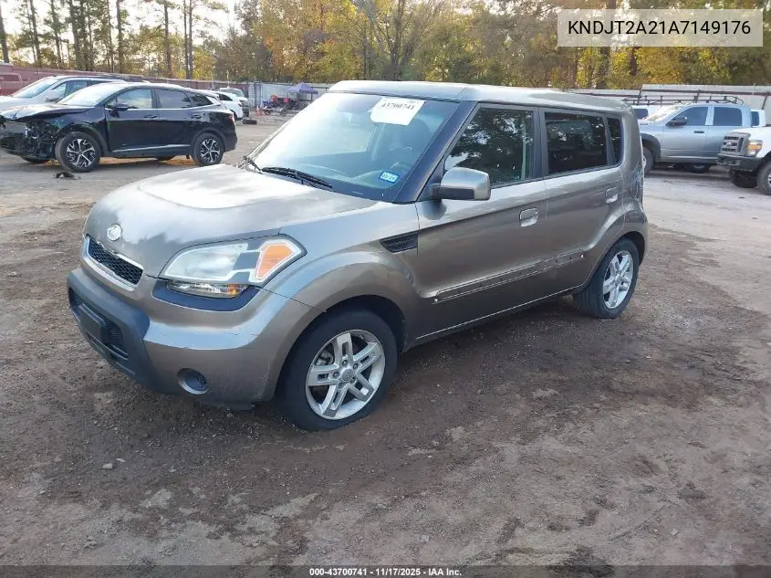 KNDJT2A21A7149176 2010 Kia Soul +