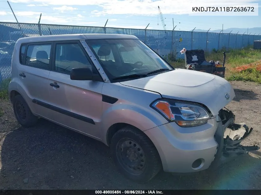 KNDJT2A11B7263672 2011 Kia Soul