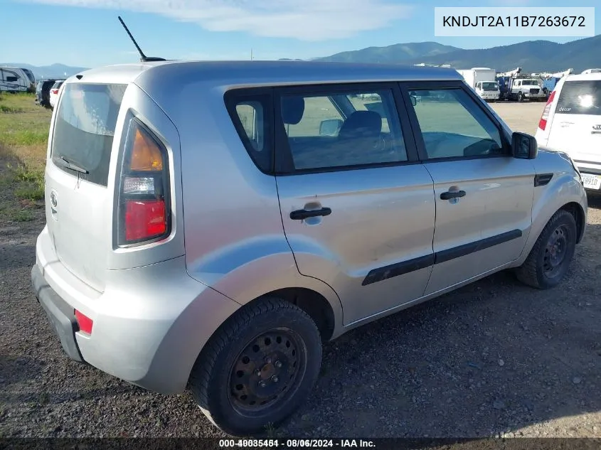 KNDJT2A11B7263672 2011 Kia Soul