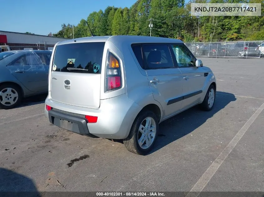 KNDJT2A20B7717421 2011 Kia Soul +