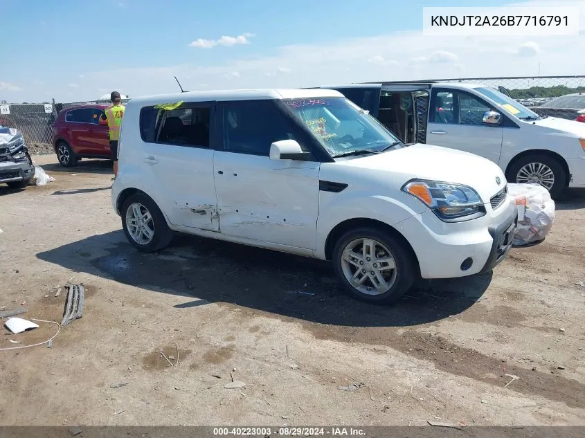 KNDJT2A26B7716791 2011 Kia Soul +