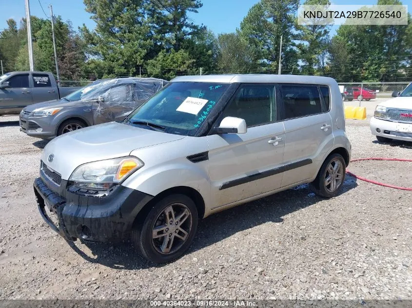 KNDJT2A29B7726540 2011 Kia Soul +