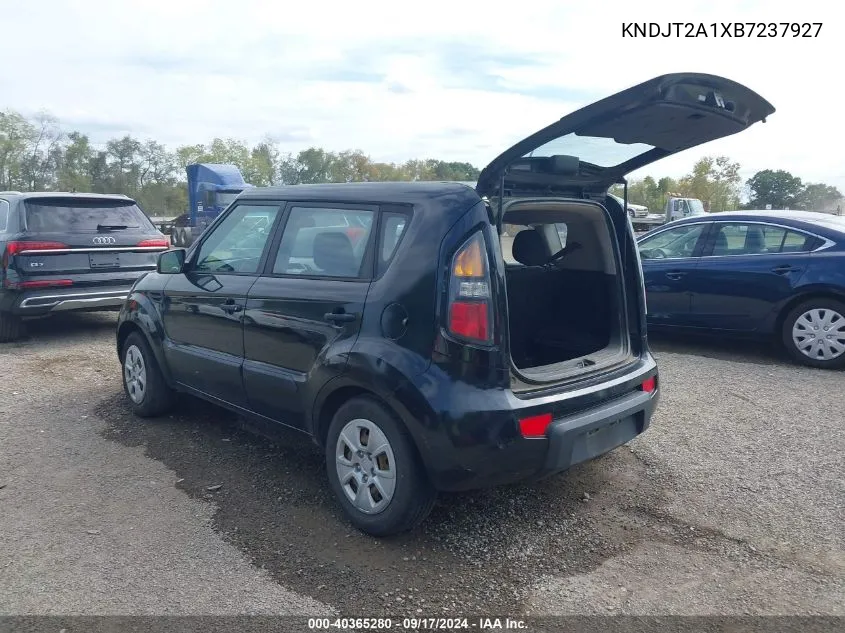 KNDJT2A1XB7237927 2011 Kia Soul