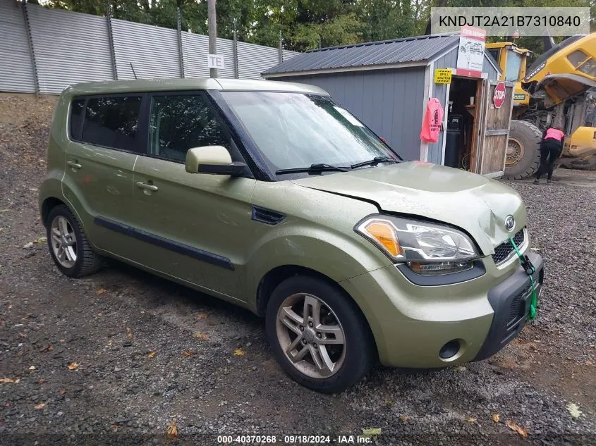 KNDJT2A21B7310840 2011 Kia Soul +/!/Sport