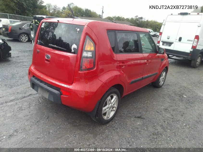 KNDJT2A2XB7273819 2011 Kia Soul +