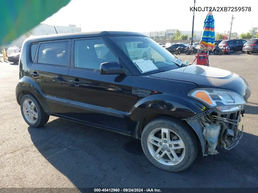 KNDJT2A2XB7259578 2011 Kia Soul +