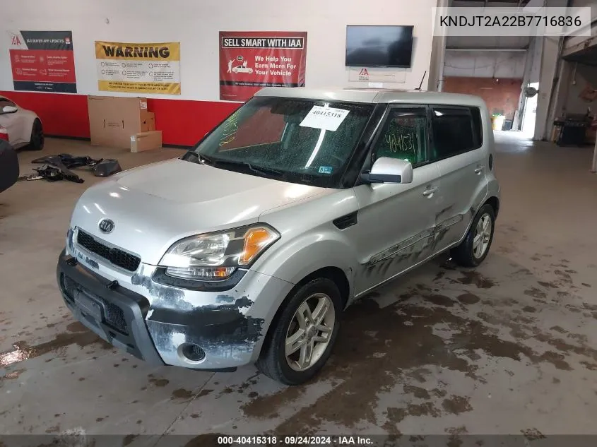 KNDJT2A22B7716836 2011 Kia Soul +