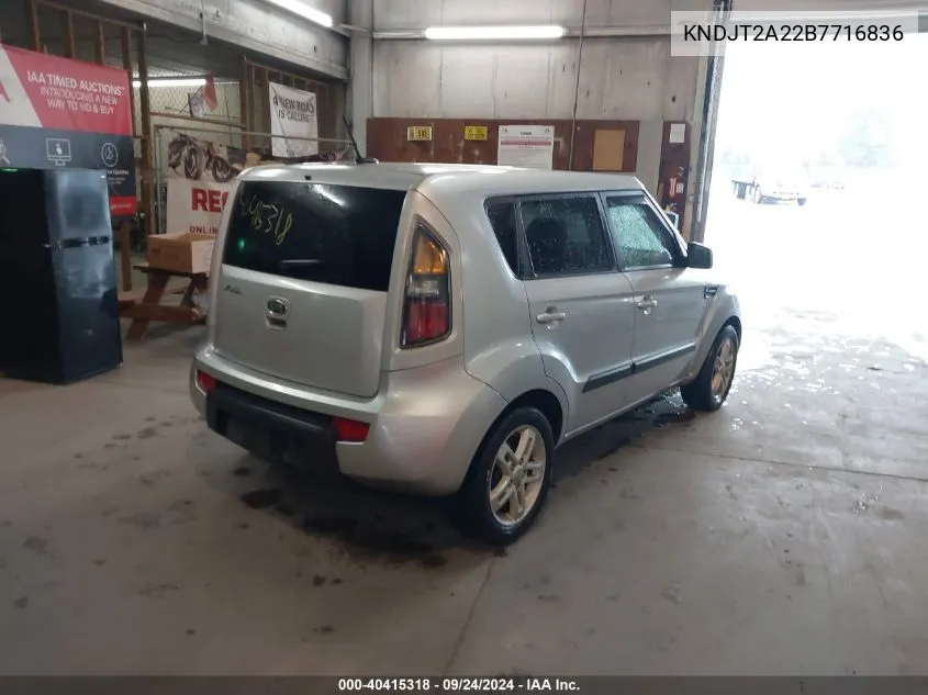 KNDJT2A22B7716836 2011 Kia Soul +